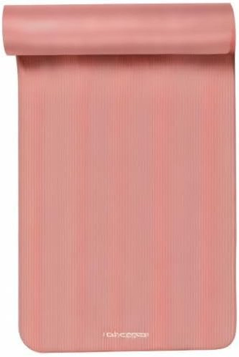 Solana Yoga Mat Thick 1/2In Non-Slip Workout Mat with Nylon Strap - 72X24In Exercise Mat for Pilates, Stretching & Fitness - BPA Free, Easy Clean